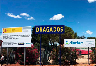 Foto0 - La UTE DRAGADOS DINOTEC comienza las obras de mejora de la Potabilizadora y la red de abastecimiento de Alta del Condado (Jaén)