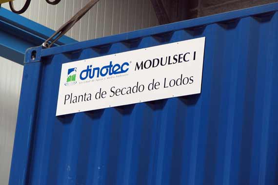 Planta de secado de Lodos MODULSEC