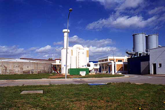 Deodorization plant