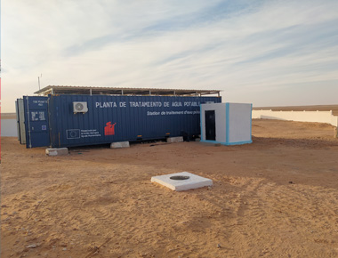 Emergency Compact water treatment plant
