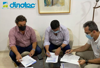 Foto1 - DINOTEC comienza las obras de la depuradora de Setefilla en Lora del Rio (Sevilla)