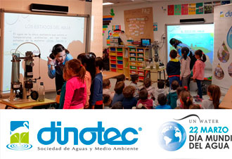 DINOTEC celebra el Día Mundial del Agua en los colegios