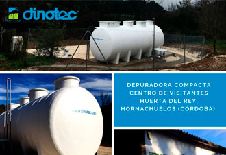 DINOTEC instala una depuradora modular en el Centro de Visitantes Huerta del Rey (Hornachuelos)