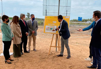 Foto1 - Comienzan las obras de la EDAR del Polígono Guadiel, en Guarromán (Jaén)