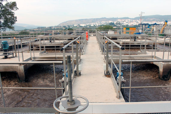 Planta de tratamiento de aguas residuales industrial