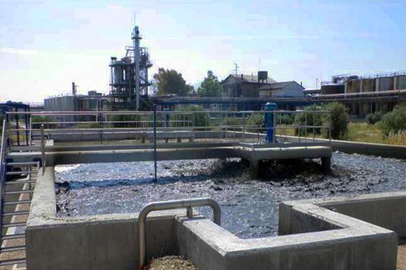 Planta de tratamiento de aguas residuales industrial