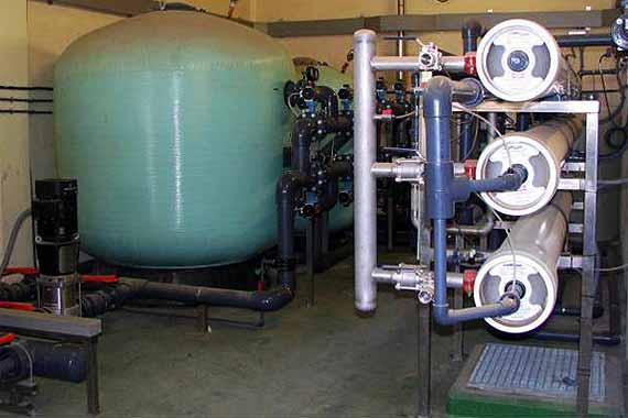 Sistema industrial de filtración y ósmosis inversa