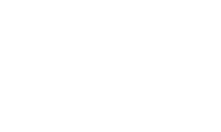 Logotipo blanco minimalista sobre fondo negro